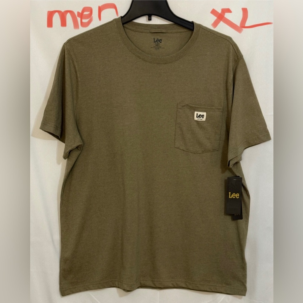 Lee Men's Short Sleeve Olive Tee